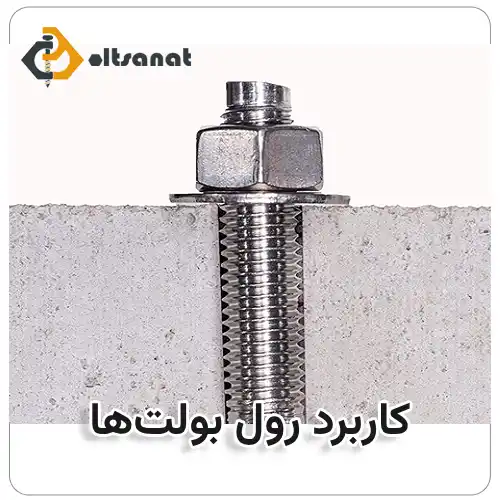 نحوه نصب رول بولت بولت صنعت کاربرد رول بولت ها